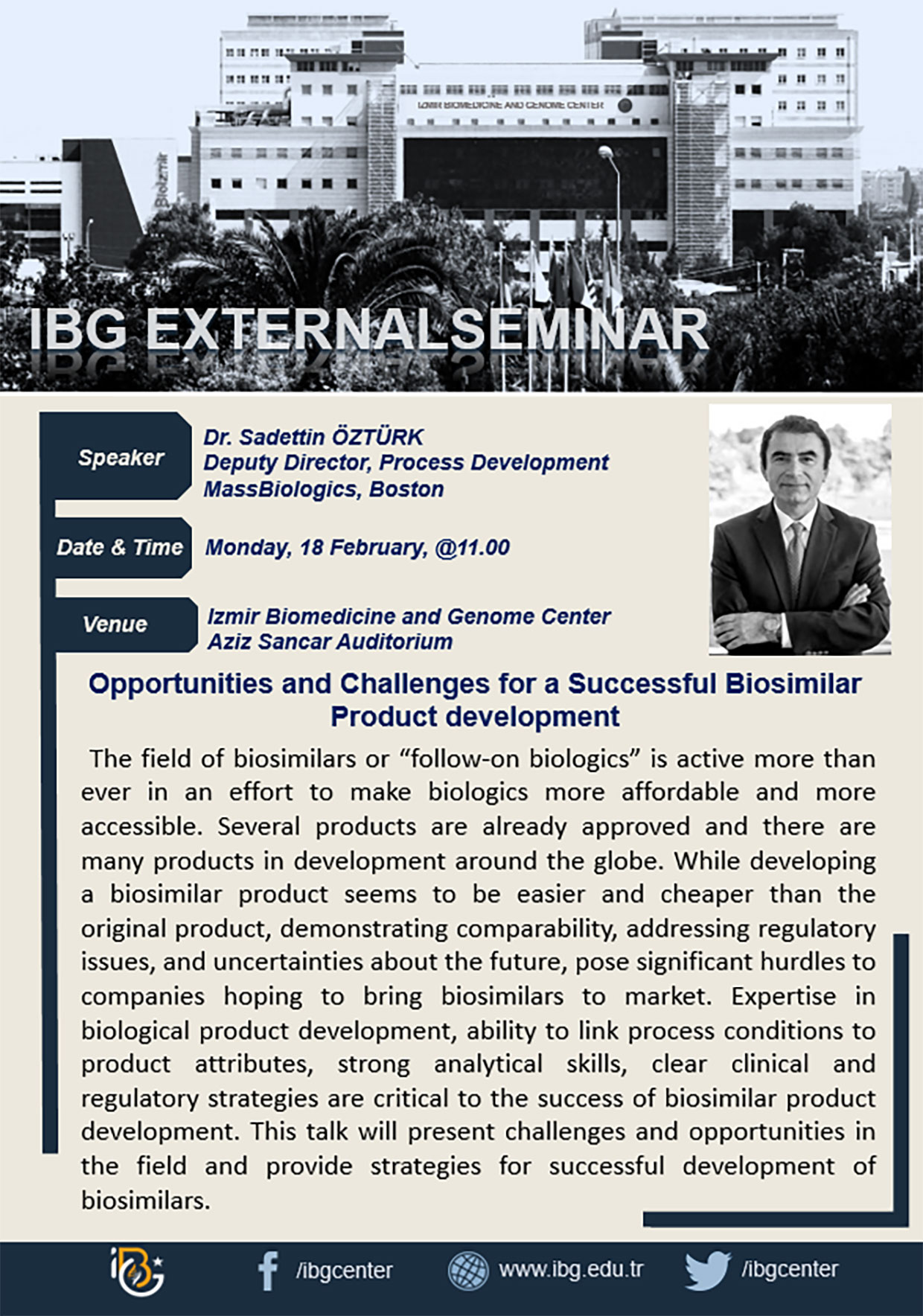 Opportunities and Challenges for a Successful Biosimilar Product Development