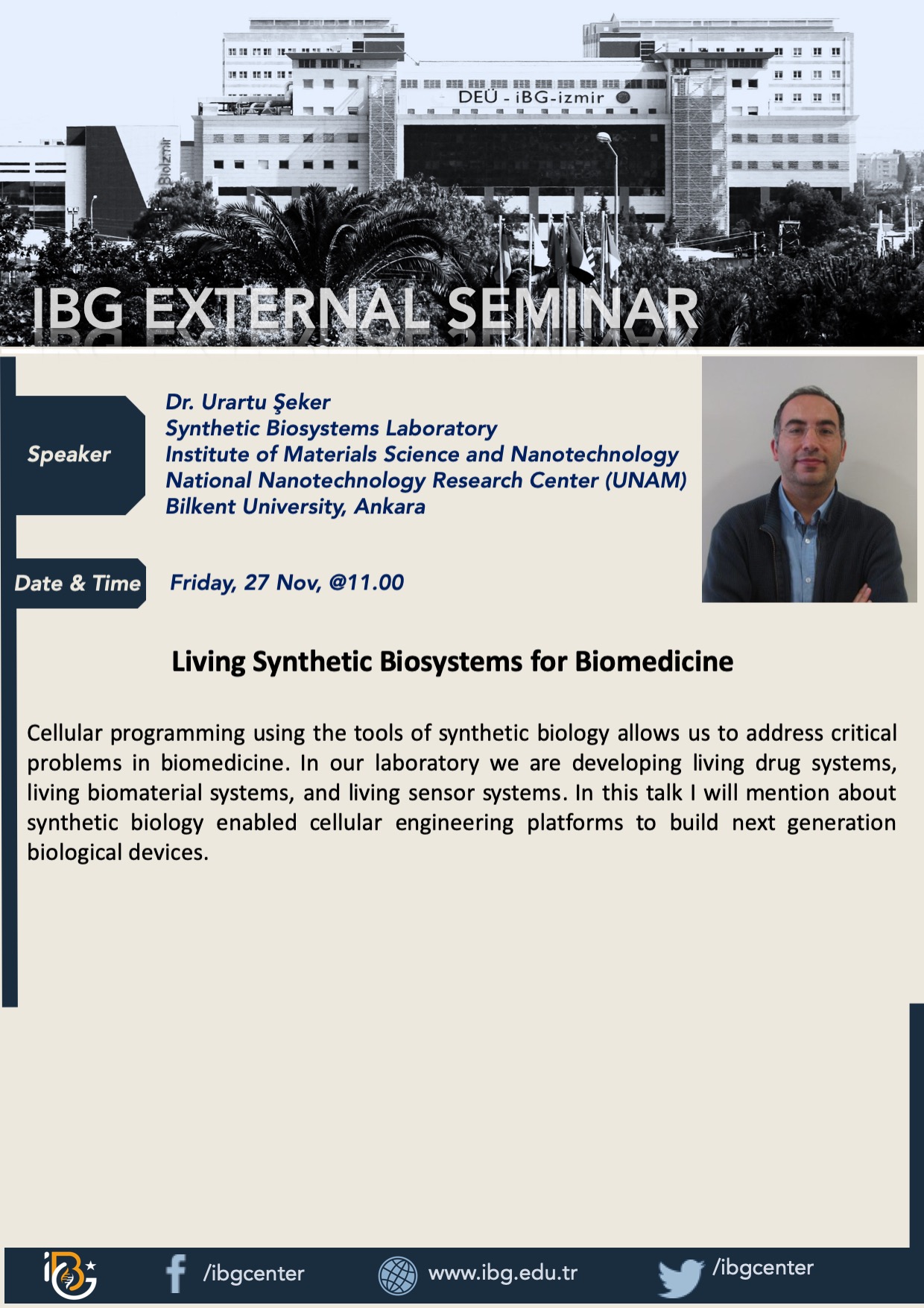 Living Synthetic Biosystems for Biomed