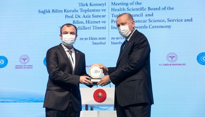 IBG RESEARCHER RECEIVES 2020 TUSEB AZIZ SANCAR AWARD