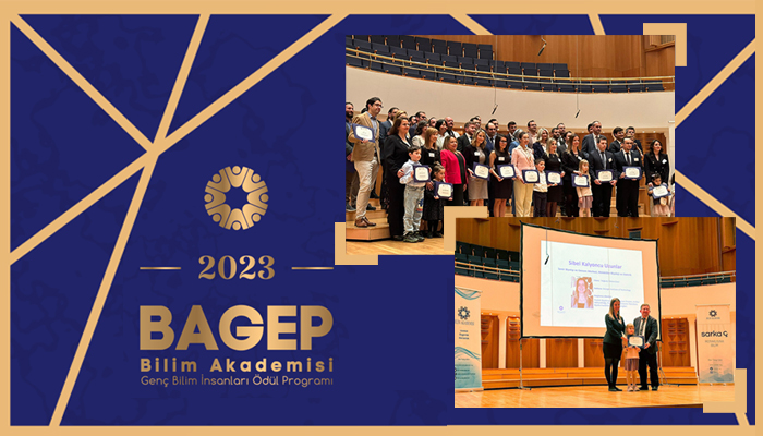 BAGEP 2023 SCIENCE ACADEMY YOUNG SCIENTIST AWARD TO DR. SİBEL KALYONCU UZUNLAR